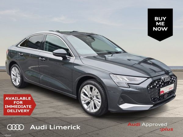 Audi A3 Saloon, Petrol, 2026, Grey