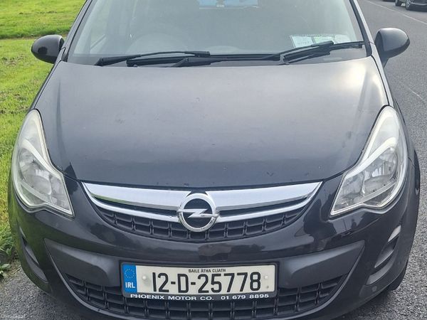 Opel Corsa Hatchback, Petrol, 2012, Black