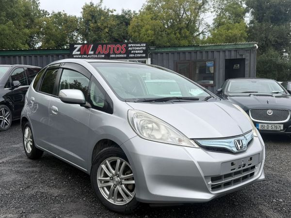 Honda Fit Hatchback, Petrol Hybrid, 2011, Silver