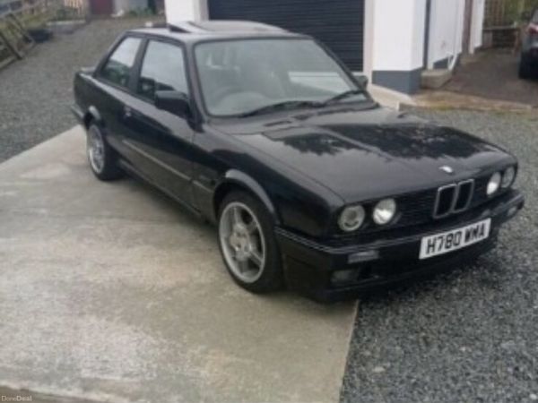 BMW 3-Series Saloon, Petrol, 1990, Black