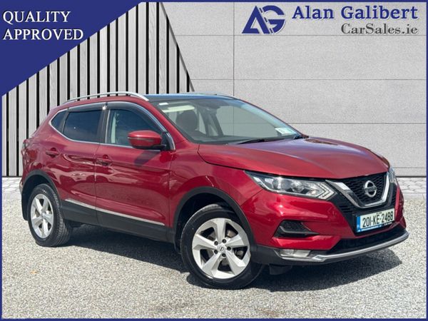 Nissan Qashqai MPV, Petrol, 2020, Red