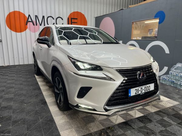Lexus NX SUV, Petrol Hybrid, 2021, White