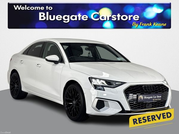Audi A3 Saloon, Petrol, 2023, White