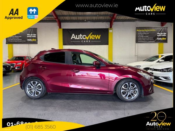 Mazda Demio Hatchback, Diesel, 2016, Red