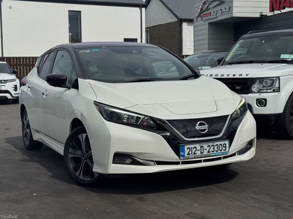 Nissan Leaf Hatchback, Electric, 2021, White