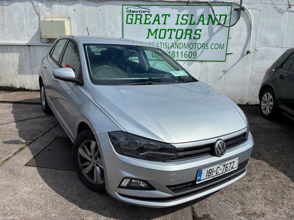 Volkswagen Polo Hatchback, Petrol, 2018, Grey