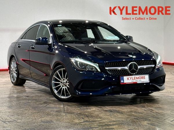 Mercedes-Benz CLA Saloon, Petrol, 2018, Blue