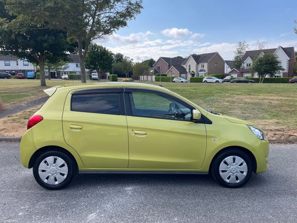 Mitsubishi Mirage Hatchback, Petrol, 2013, Green