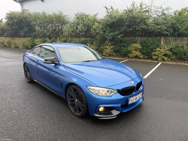 BMW 4-Series Coupe, Diesel, 2014, Blue