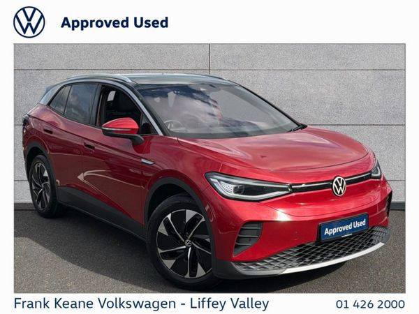 Volkswagen ID.4 SUV, Electric, 2023, Red
