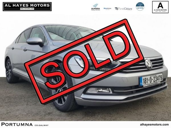 Volkswagen Passat Saloon, Diesel, 2018, Silver