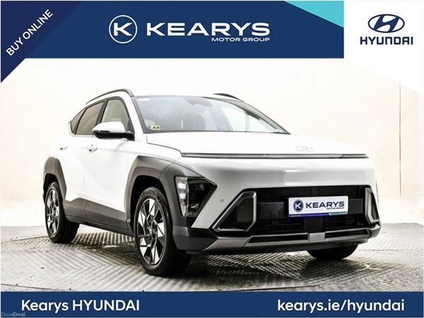 Hyundai KONA SUV, Petrol Hybrid, 2026, White