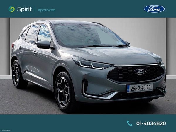 Ford Kuga SUV, Petrol Plug-in Hybrid, 2026, Grey