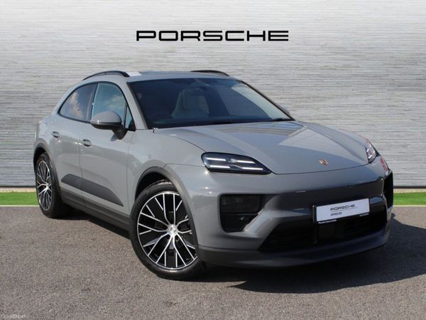 Porsche Macan SUV, Electric, 2026, Grey