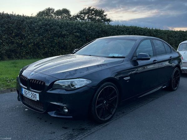 BMW 5-Series Saloon, Diesel, 2016, Black