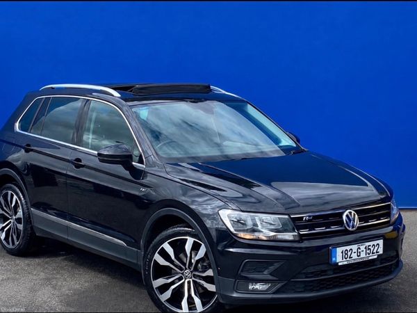 Volkswagen Tiguan SUV, Diesel, 2018, Black