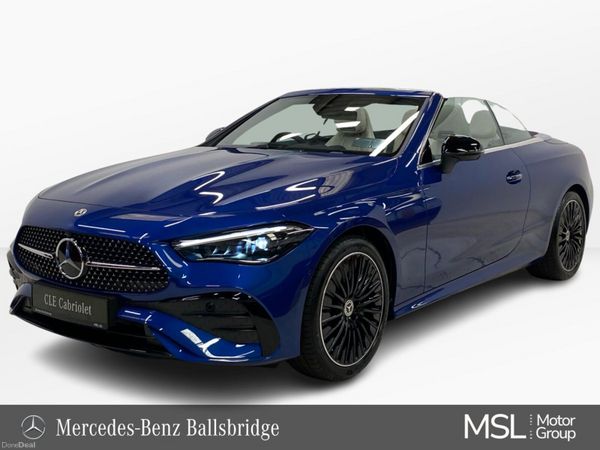 Mercedes-Benz CLE Convertible, Diesel, 2026, Blue
