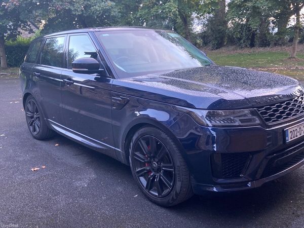 Land Rover Range Rover Sport SUV, Petrol Plug-in Hybrid, 2020, Blue