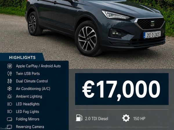 SEAT Tarraco Van, Diesel, 2021, Grey