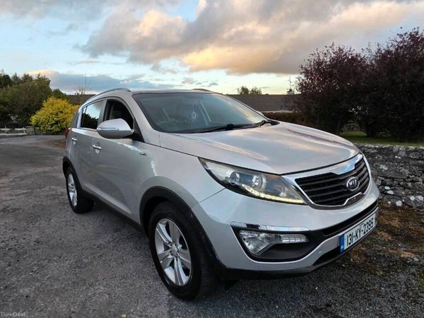 Kia Sportage SUV, Diesel, 2013, Silver