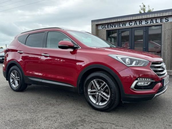 Hyundai Santa Fe SUV, Diesel, 2016, Red