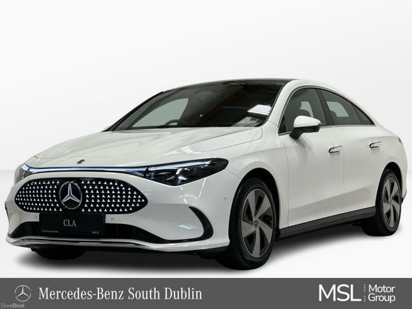 Mercedes-Benz CLA Saloon, Electric, 2026, White
