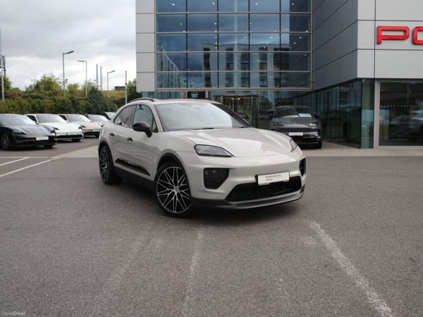 Porsche Macan SUV, Electric, 2026, Grey