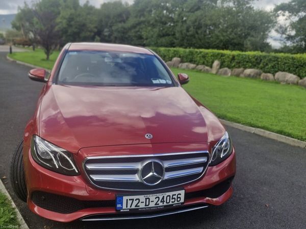 Mercedes-Benz E-Class Saloon, Diesel, 2017, Red