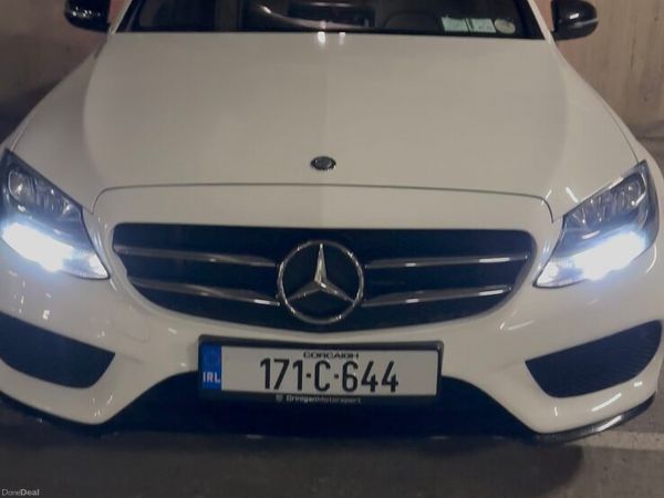 Mercedes-Benz C-Class Saloon, Diesel, 2017, White