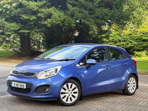Kia Rio Hatchback, Petrol, 2012, Blue