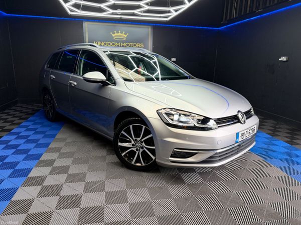 Volkswagen Golf Estate, Petrol, 2018, Silver