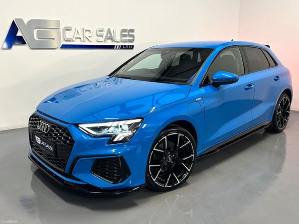 Audi A3 Hatchback, Petrol Hybrid, 2023, Blue