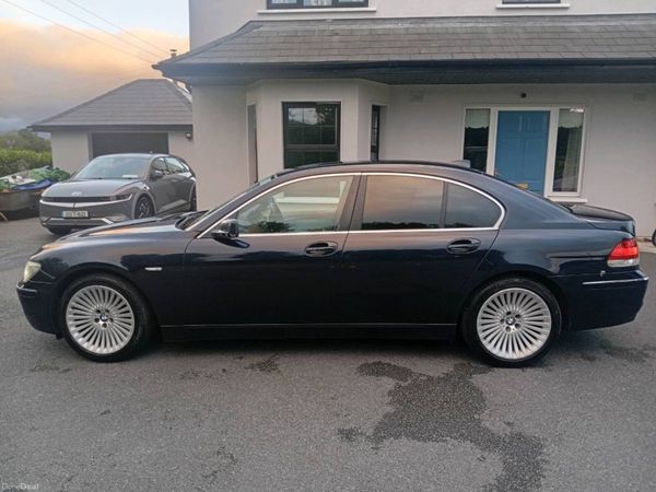 BMW 7-Series Saloon, Diesel, 2008, Blue