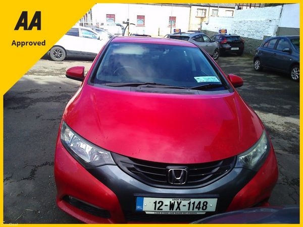 Honda Civic Hatchback, Diesel, 2012, Red