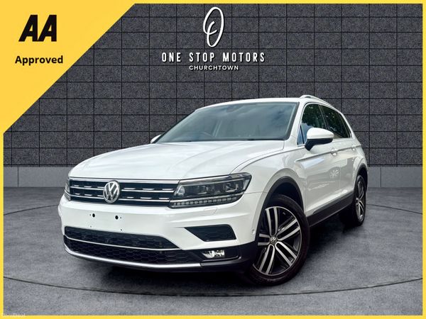 Volkswagen Tiguan SUV, Diesel, 2018, White