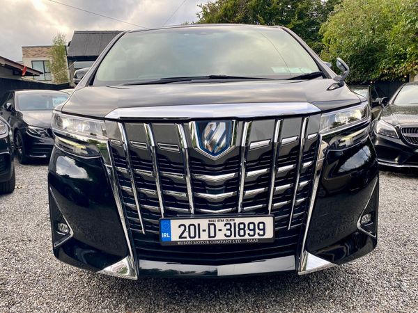 Toyota Alphard MPV, Petrol Hybrid, 2020, Black