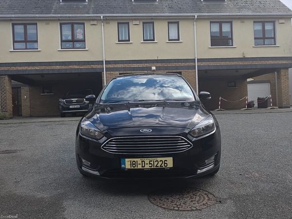 Ford Focus Hatchback, Petrol, 2018, Black