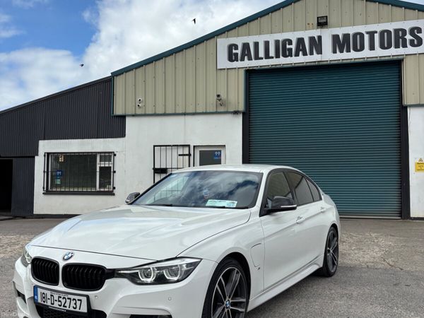 BMW 3-Series Saloon, Petrol Plug-in Hybrid, 2018, White
