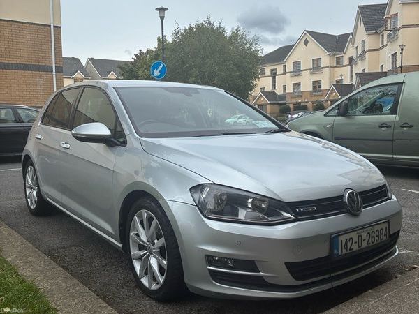 Volkswagen Golf Hatchback, Diesel, 2014, Silver