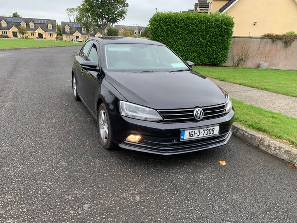 Volkswagen Jetta Saloon, Diesel, 2016, Black