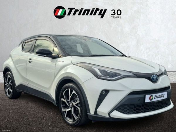Toyota C-HR Hatchback, Petrol Hybrid, 2020, White