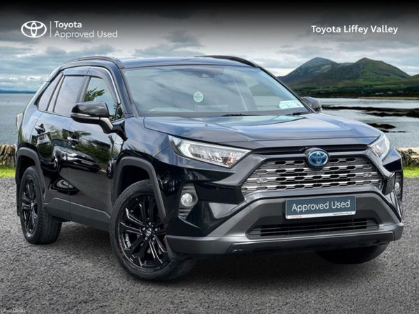 Toyota RAV4 SUV, Petrol Hybrid, 2021, Black
