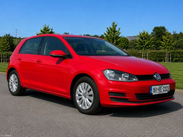 Volkswagen Golf Hatchback, Petrol, 2016, Red