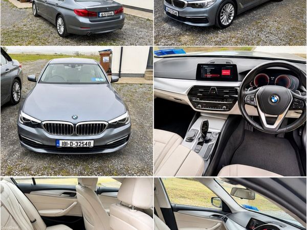 BMW 5-Series Saloon, Diesel, 2018, Grey