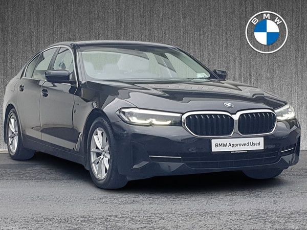 BMW 5-Series Saloon, Diesel, 2021, Black