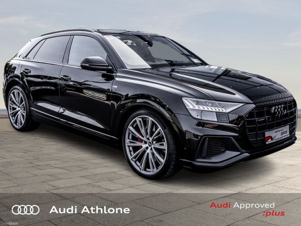 Audi Q8 SUV, Petrol Plug-in Hybrid, 2024, Black