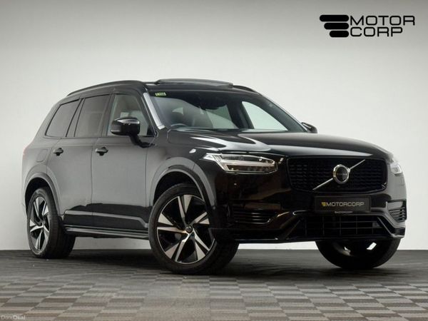 Volvo XC90 SUV, Petrol Plug-in Hybrid, 2021, Black
