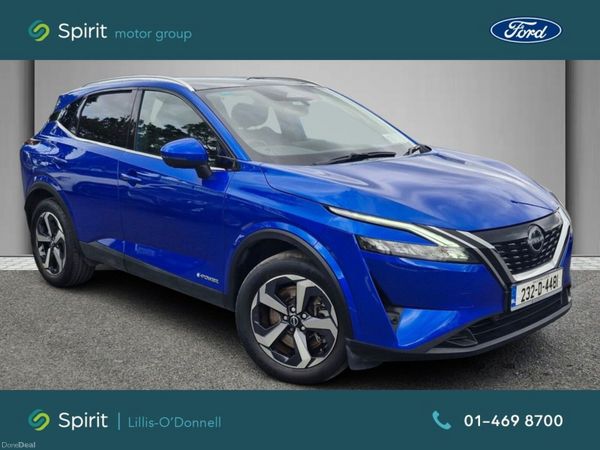 Nissan Qashqai MPV, Petrol Hybrid, 2023, Blue
