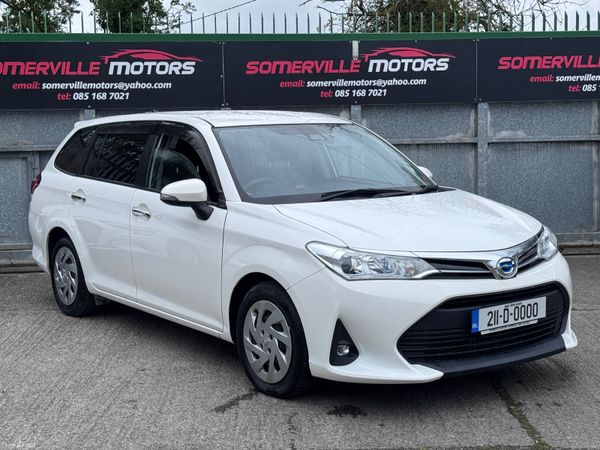 Toyota Corolla Estate, Petrol Hybrid, 2021, White