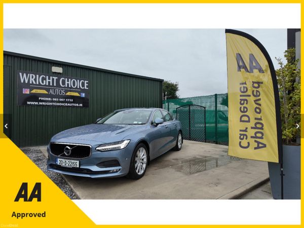 Volvo S90 Saloon, Diesel, 2020, Blue
